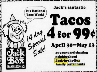 Jack-In-The-Box (Jack In The Box) - May 5 1972 Ad (newer photo)